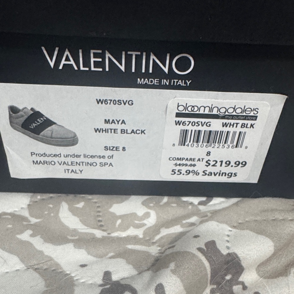 Valentino Monochrome Sneakers